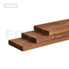 Vuren WaxedWood bruin geimpregneerd ronde hoeken 28x145mm